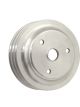 Mr Gasket Crankshaft Pulley V-Belt 3-Groove Aluminium Polished Chevrolet