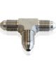 Aeroflow Stainless Steel AN Tee Fitting -4AN