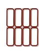 Mr Gaskets Intake Manifold O-Ring OEM Thick GM LS1/LS2/LS6 Small