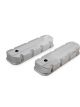Mr Gasket Valve Covers Fabricated Aluminium w/Breather Holes Short Bolt