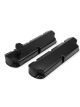 Mr Gasket Valve Covers Fabricated Aluminium Tapered Edge 21.25 in. Leng