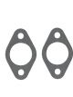 Mr Gasket Water Pump Gaskets Rubber/Nitrile 0.031 in. Thick Chevrolet 396-