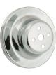 Mr Gasket Water Pump Pulley Steel Chrome 1-Groove Ford 289/302/351W
