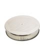 Mr Gasket Air Cleaner Aluminium Ball Milled Top Chrome 14 x 3 in.