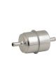 Mr Gasket Fuel Filter 5/16 in. Hose 40 Micron Chrome