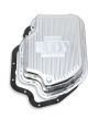 Mr Gasket Oil Pan Finned Transmission Steel GM TH400 Chrome Kit