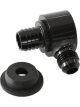 Aeroflow Universal Billet Brake Booster Valve With -6AN Black