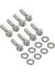Proflow Header Bolts Hex Head M8 X 1.25 in Custom Stainless Steel C