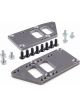 Proflow Engine Mounts Aluminium Motor Mount Plate Bolt-In LS Conver