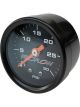 Proflow Fuel Pressure Gauge 0-30PSI Black / Black Face 40mm