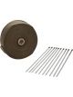 Proflow Exhaust Wrap Titanium 980 Degrees Celsius Lava Rock Nat