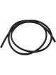 Proflow PET Flexible Sleeve flame-retardant woven Black 6 ft x 25