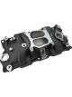 Proflow Intake Manifold AirDual Aluminium Black Spread Bore For SBC