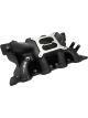 Proflow Intake Manifold RPM AirMax Dual Plane Aluminium Black Squa
