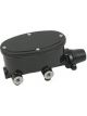 Proflow Master Cylinder Aluminum Black Powdercoat 1-1/8 in. Bore
