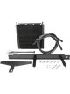 Proflow Trans Oil Cooler kit Black Powder Coat HOLDEN Commodore VE