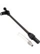 Proflow Transmission Dipstick Braided Stainless/Black Steel Bellho