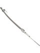 Proflow Engine Dipstick Braided Stainless Steel Tumble Polished Chev