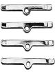 Proflow Valve Cover Spreader Bars Chrome Kit