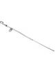 Proflow Engine Oil Dipstick with Tube To Pan Steel Chrome SBF Windso