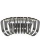 Proflow Pie Cut Oval Tubing Stainless Steel 3 Diameter 40mm