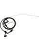 Proflow Automatic Transmission Black Braided Stainless Kickdown