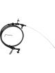 Proflow Automatic Transmission Black Braided Stainless Kickdown
