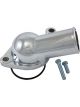 Proflow Aluminium Water Neck Chevy Angle O'Ring Style Chrome