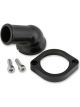 Proflow Water Neck Thermostat Housing Cast Aluminum Black 45 Deg
