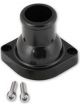 Proflow Water Neck Thermostat Housing Cast Aluminum Black Straig