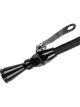 Proflow Engine Dipstick Braided Steel Aluminium Black Black Anodi