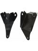 QA1 Motor Mount Engine Mount Block Mount Bolt-In Steel Black Mustang LS