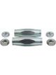 QA1 Tie Rod Sleeves Heavy-Duty Steel Zinc Plated Chevy Pair
