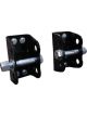 QA1 Control Arm Mounts Trailing Arm Relocation Brackets Steel Natural Re