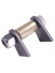 QA1 Shock Mounts Brackets-Tabs Bolts Nuts 1/2in. Diameter Mounting Ho
