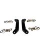 RTS Steel Caliper Bracket Conversion Kit HQ HJ HX HZ WB Spindle Factory Di
