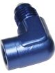 Aeroflow 90 Degree Female NPT to Male AN Adapter 1/8