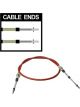 RTS Shifter Cable 5 ft. Length 2 in. Stroke Morse Style Threaded/Thr