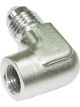 Aeroflow 90 Degree Female NPT to Male AN Adapter 1/8