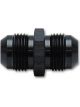 Vibrant Performance Union Adapter Fitting; Size: -4AN x -4AN Black