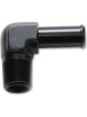 Vibrant Performance Male NPT to Hose Barb Adapter, 90; NPT 1/8