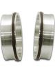 Vibrant Performance HD Clamp Stainless Weld Ferrules with O-Rings for 5
