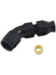 Vibrant Performance 45 Tube to Female AN Adapter, Tube OD -6 AN, 5/16