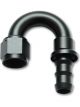 Vibrant Performance Push-On 180 Hose End Elbow Fitting; Hose Size: -10AN
