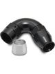 Vibrant Performance 120 High Flow Hose End Fitting for PTFE Lined Hose, -4AN