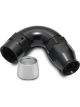 Vibrant Performance 120 High Flow Hose End Fitting for PTFE Lined Hose, -6AN