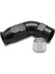 Vibrant Performance 60 High Flow Hose End Fitting for PTFE Lined Hose, -8AN