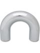Vibrant Performance Tubing 180 degree elbow Aluminum Polished 4.00 in. Ou…