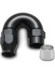Vibrant Performance Fitting Hose End Full Flow PTFE 180 Degree Reusable …