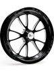 Weld Racing Wheel Drag 15x3.5 Black Full Throttle Bolt 5x4.5 Backspace 2.25